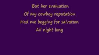 Save a Horse Ride a Cowboy Lyrics [upl. by Ribal]