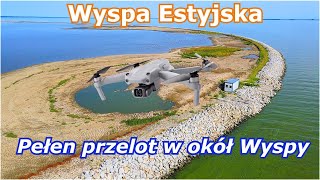 Wyspa Estyjska  Pełen przelot po całym obwodzie Wyspy [upl. by Irfan]