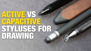 Active vs Capacitive Styluses for Drawing [upl. by Aehtla700]