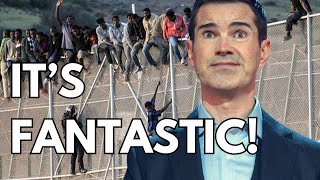 Jimmy Carr Loves Mass Immigration  Can You Guess Why [upl. by Ettelrac798]