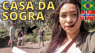 MORANDO COM A SOGRA O BAIRRO E A CASA DELA \\ Vida na Noruega 🇧🇷🇳🇴 [upl. by Eilrac]