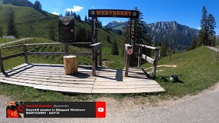 Downhill Wiriehorn  Weryhorny  May 2021 5K [upl. by Kerstin]