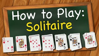 How to play Solitaire Card Game aka Klondike [upl. by Herald596]