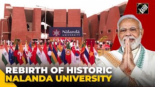 The Glory of Nalanda University to be restored PM Modi to inaugurate university campus today [upl. by Furtek]