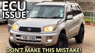 I FIXED THE ONE MAJOR ISSUE ON THIS 2001 RAV4 AND IT ONLY COSTED kshs 6000  SOME NEW TYRES [upl. by Ashwell563]