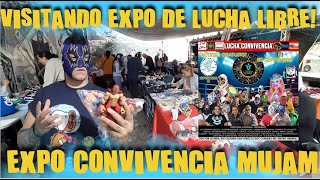 Mascaras Luchadores y Figuras en EXPO DE LUCHA LIBRE quotLUCHA CONVIVENCIA MUJAMquot  MUCHA MAS LUCHA L [upl. by Netsirhk]