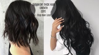 HAIR GROWTH SECRET  HOW TO GROW LONGER THICKER HAIR Naturally  Fast  Stop Hair Loss DIY [upl. by Formenti]