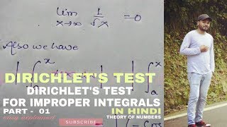 Dirichlets test for convergence of improper Intregral 🔥 dirichlets test solved problems [upl. by Shaughnessy]