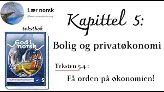 God i norsk 2B1 54  Få orden på økonomien [upl. by Uttasta38]