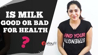 Diet amp Nutrition Guide  IS MILK GOOD OR BAD FOR HEALTH   Ramya [upl. by Eillil940]