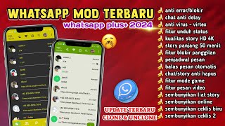 WHATSAPP PLUS TERBARU 2024  WA MOD TERBARU 2024  WA PLUS TERBARU 2024 [upl. by Rimidalg]