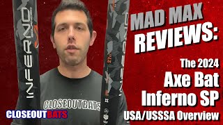 Axe Bat Inferno Slowpitch Bat USAUSSSA Overview 2024 [upl. by Stefanac519]