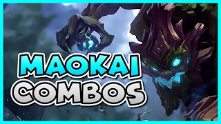 MAOKAI COMBO GUIDE  How to Play Maokai Season 11  Bav Bros [upl. by Yllak757]