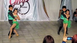 Festival Salsa y Bachata en Grupo 2014  Ritmo y Seducción grupo infantil [upl. by Aicenet]