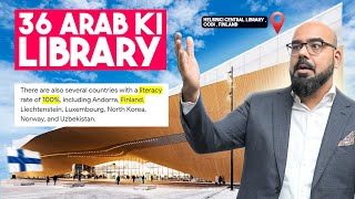 36 Arab ki library 15  Walking Tale Helsinki Finland  Junaid Akram [upl. by Adnael]