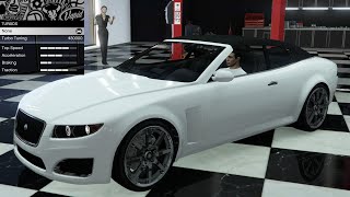 GTA 5  OG Vehicle Customization  Lampadati Felon GT Maserati GranCabrioJaguar XF [upl. by Verbenia]