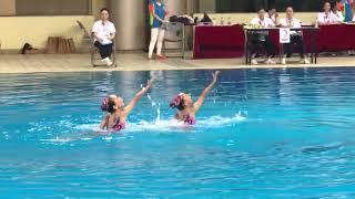 2017 Shenzhen Synchronized Swimming Competition [upl. by Ynohtnaed406]