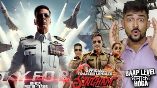 SKY FORCE TEASER POSTER 🔥🔥 SINGHAM AGAIN TEASERTRAILER  Akshay Kumar 2024 [upl. by Miett415]