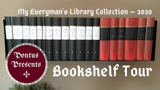 My Everymans Library Collection ✣ Feb 2020 – Bookshelf Tour [upl. by Arised]