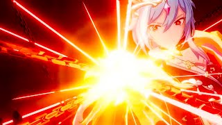 FIRST TIME REACTION to SENTI in HONKAI IMPACT 3RD shorts [upl. by Attenej]