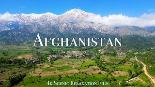 Afghanistan 4K  Scenic Relaxation Film With Calming Music [upl. by Obediah]