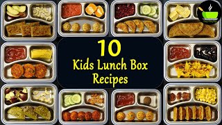 10 Lunch Box Recipes For Kids  Indian Lunch Box Recipes  Easy And Quick Tiffin Ideas For Kids [upl. by Bigford]