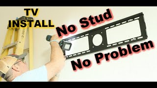 Best Way to Attach TV Mount to Just Drywall [upl. by Zeret]