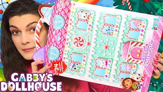 GABBYS DOLLHOUSE Calendar Advent ❄️ Casa de păpuși a lui Gabby Netflix 🐱 [upl. by Brezin]