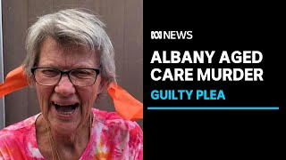 Aged care worker pleads guilty to strangulation murder of elderly resident  ABC News [upl. by Mahgirb]