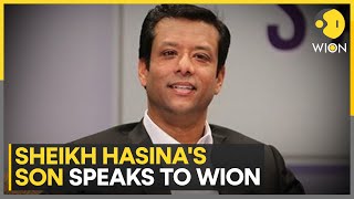 Mother back in leadership role says Sajeeb Wazed son of Hasina  WION Exclusive [upl. by Oicatsana108]