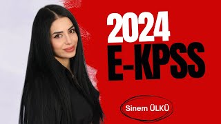 2024 EKPSS Türkçe Tanışma  Sinem ÜLKÜ [upl. by Aleira]