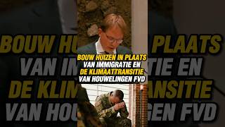 BOUW HUIZEN IN PLAATS VAN IMMIGRATIE EN DE KLIMAATTRANSITIE VAN HOUWELINGEN FVD vanhouwelingen fvd [upl. by Cindi344]