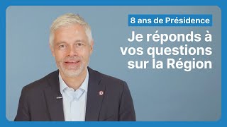 Je réponds à vos questions sur la Région  Laurent Wauquiez [upl. by Atikim]