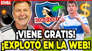 🚨😱 ¡URGENTE ¡HA DADO SU RESPUESTA ¿DELANTERO CONFIRMADO AHORA ULTIMAS NOTICIAS COLO COLO HOY [upl. by Nnylatsirk480]