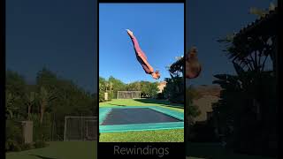 🌟 Trampoline Tricks Bouncing into Fun 🎉 [upl. by Anewor]