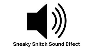 Sneaky Snitch Sound Effect HD [upl. by Mahseh]