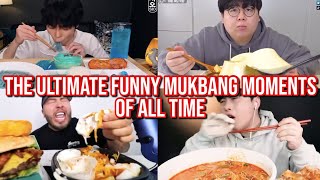 the ULTIMATE funny mukbang moments of all time [upl. by Tnilk]