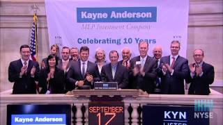 Kayne Anderson MLP Investment Company Celebrates the Companys 10th Anniversary of Listing [upl. by Ahtelahs432]