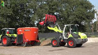 Claas Torion 535 bij Melkveebedrijf De Veldhoef [upl. by Severen]