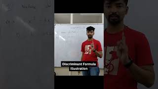 Discriminant Formula  Illustration 1  CH 4  Grade 10  Math  Kratu Sir  Taksh Tuitions [upl. by Orabel643]