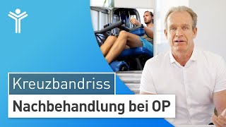 Kreuzbandriss OP – Optimale Nachbehandlung für eine schnelle Rückkehr zu Ihrem Sport [upl. by Glenna]