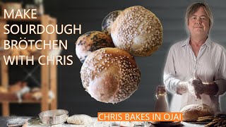 The Best Sourdough Brotchen  Rolls with Chris [upl. by Banyaz]