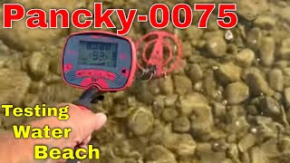 Metal Detecting  Pancky 0075  Testing  Lake havasu Arizona [upl. by Benson]