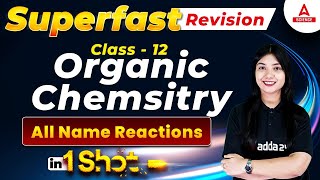 All Name Reactions of Organic Chemistry in One Shot  Class 12  By Ayushi Maam [upl. by Htes139]