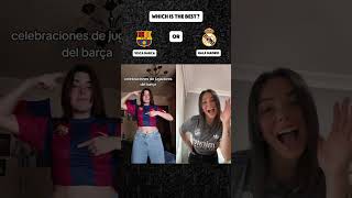 VISCA BARÇA Vs HALA MADRID  Prt 8 shorts dance music halamadrid viscabarça laliga [upl. by Buyer]