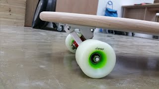 How to make a Wooden Pintail Longboard DIY [upl. by Centeno]