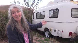 Trailer Tour of Solo Woman Living in a Casita Travel Trailer [upl. by Aylsworth295]