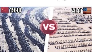 Soviet Union 1990vs USA 2019 Military Power Comparison By world military channel [upl. by Mychael900]