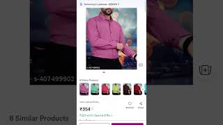 Shirt for men from meesho music bollywood song meesho [upl. by Ayerdna125]