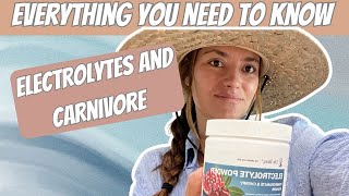 Electrolytes on Carnivore amp Keto  RN Insights carnivorediet electrolytes [upl. by Aihsik]